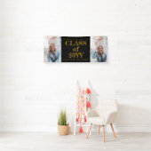 はっきりした2型写真卒業 横断幕 (インサイチュ)