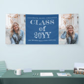 はっきりした2型写真卒業 横断幕 (トレードショー)