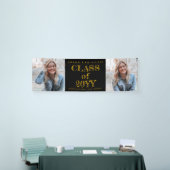 はっきりした2型写真卒業 横断幕 (トレードショー)