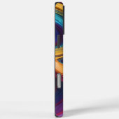 はっきりした&カラフル：この抽象デザインで昇格 Case-Mate iPhoneケース (裏面 / 右)