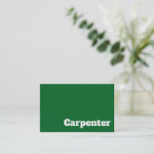 はっきりした&カーパ澄んント&ジョイナーデザイン 名刺 (スタンド正面)