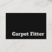 はっきりした&カー澄んペットフィッターデザイン 名刺 (正面)