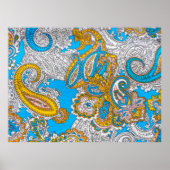 はっきりした,グラング,イスラム教サイケデリック,カラフルオルナム ポスター (正面)