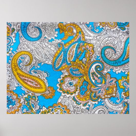 はっきりした,グラング,イスラム教サイケデリック,カラフルオルナム ポスター (正面)