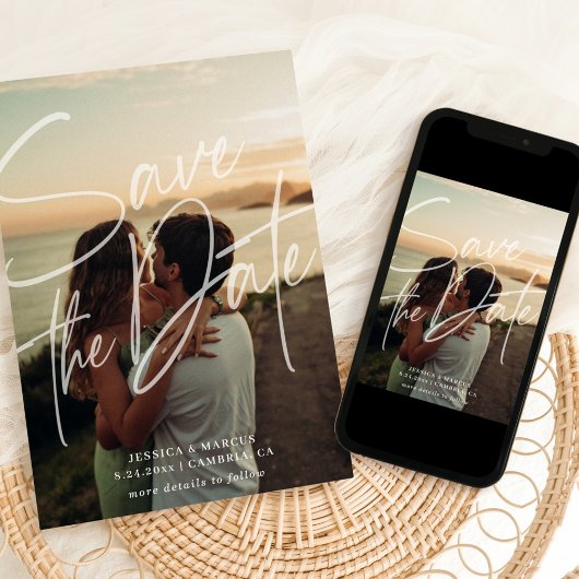 はっきりした&スクモダンリプト セーブザデート