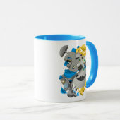 はっきりした&セ芸術的ラミックスコーヒーマグ マグカップ (正面右)