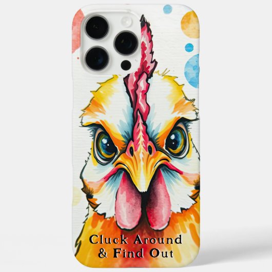 はっきりした&チカラフルキンアートフお洒落ァーおもしろいム Case-Mate iPhoneケース (裏面)