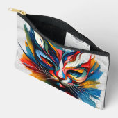 はっきりした&フェネカラフルル – ジッパーパウチ アクセサリーポーチ (見開き)