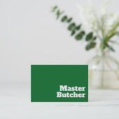 はっきりした&ブ澄んッチャーデザイン 名刺 (スタンド正面)