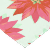 はっきりした，ポ絵を描インセッティアのクリスマス/休日デザイン テーブルクロス (アングル)