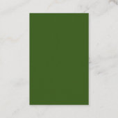 はっきりした,モダンゴルフクラブ,ゴルファー,ゴルフコーチ 名刺 (裏面)