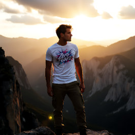 はっきりした&恐れを知らないマインドセット Tシャツ