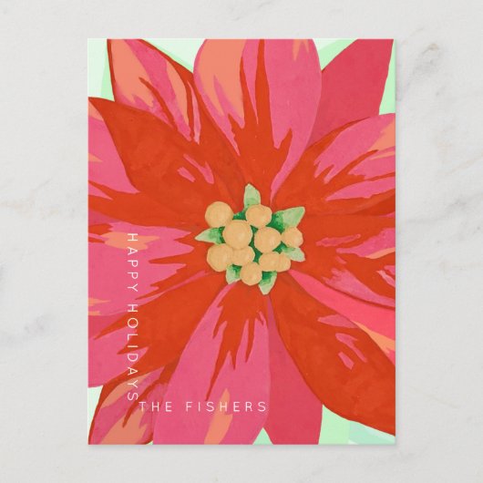 はっきりした，手指絵を描のカスタム設計 ポストカード (正面)