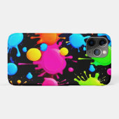 はっきりした&明るいス絵を描プラッシュ Case-Mate iPhoneケース (裏面(横))