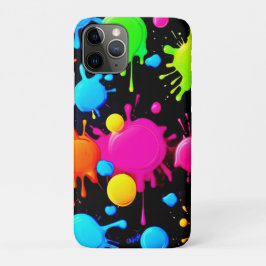 はっきりした&明るいス絵を描プラッシュ iPhone 11 PROケース