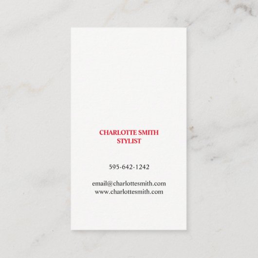 -はっきりした&-美しい 名刺 (裏面)