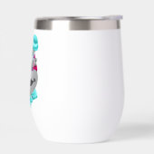 はっきりした&芸術的ウォーターボトル (左面)