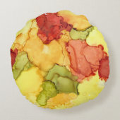 はっきりした、鮮やかでカラフル13x21インチLumbar枕 ラウンドクッション (裏面)