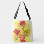 はっきりした、鮮やかでクロスカラフル体トート クロスボディバッグ (正面)