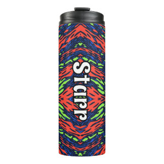 はっきりした&鮮やかなマクシマリストファッション タンブラー