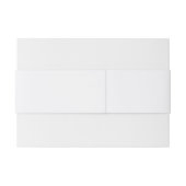 はっきりしたB&Wワイルドフラワーズ招待状用帯 招待状ベリーバンド (裏面例)