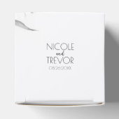 はっきりしたB&Wワイルドフラワー フェイバーボックス (上部)