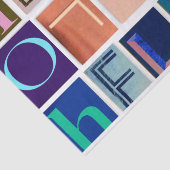 はっきりしたHELLOカラフルタイポグラフィティッシュペーパー 薄葉紙 (詳細)