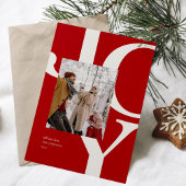 はっきりしたJoy Red Christmas Holiday写真