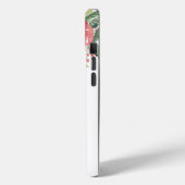 はっきりしたJoyful Waterカラー花模様名 Case-Mate iPhoneケース (裏面 / 左)