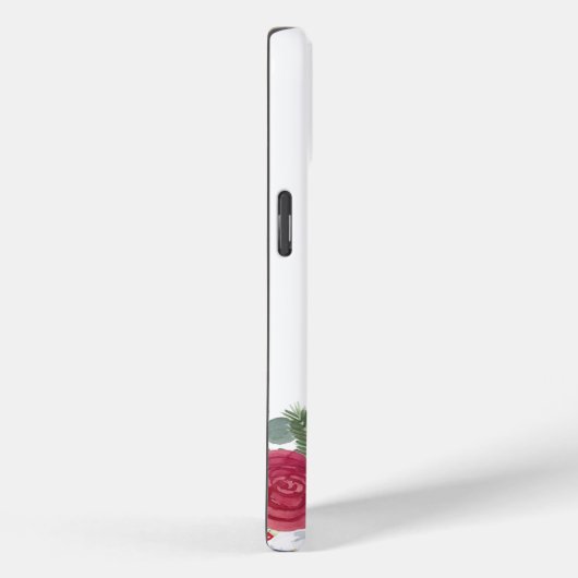 はっきりしたJoyful Waterカラー花模様名 Case-Mate iPhoneケース (裏面 / 右)