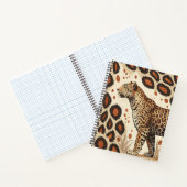 はっきりしたLeopard Print Notebook ノートブック (内部)