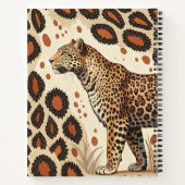 はっきりしたLeopard Print Notebook ノートブック (裏面)