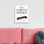はっきりしたLimited Editionであると確信 キャンバスプリント (インサイチュ (リビング))