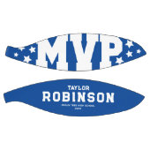 はっきりしたMVPプレイヤー名キープサキーブルー バスケットボール (パネル)