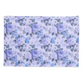 はっきりしたperwinkle文の色 枕カバー (裏面)