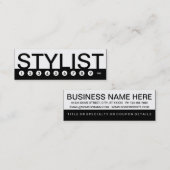 はっきりしたSTYLIST顧客ロイヤリティ ロイヤリティカード (正面/裏面)