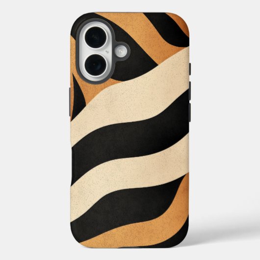 はっきりしたTigerストライプ Phone Case Case-Mate iPhoneケース (裏面)