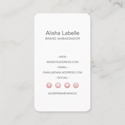 はっきりしたTypographic Meサ後を追ーマルメディア全写真 名刺 (裏面)