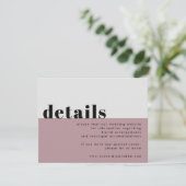 「はっきりしたWe Do」ライトマーブ収集エンクロージャカード 出欠カード (スタンド正面)