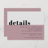 「はっきりしたWe Do」ライトマーブ収集エンクロージャカード 出欠カード (正面/裏面)