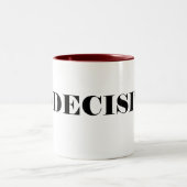 はっきりしない ツートーンマグカップ (中央)