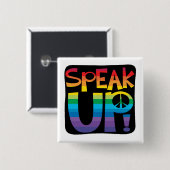 はっきり言って下さい! 缶バッジ (正面&裏面)