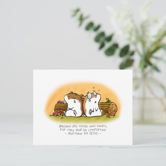 はっ賛美きを追悼する人たち ポストカード (スタンド正面)