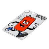 はっ....何がポッピング?ソーダ缶バディ マグネット (左側)