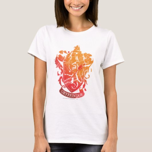 はねるハリー・ポッターシリーズ| Gryffindorの頂上- Tシャツ (正面)