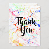 はね飛ばされたサンキューカード サンキューカード (正面/裏面)