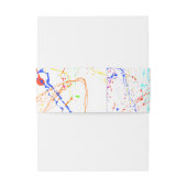 はね飛ばされた結婚式招待状バンド 招待状ベリーバンド (裏面例)