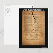 はぶら下がったねじ ポストカード (正面/裏面)