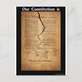 はぶら下がったねじ ポストカード