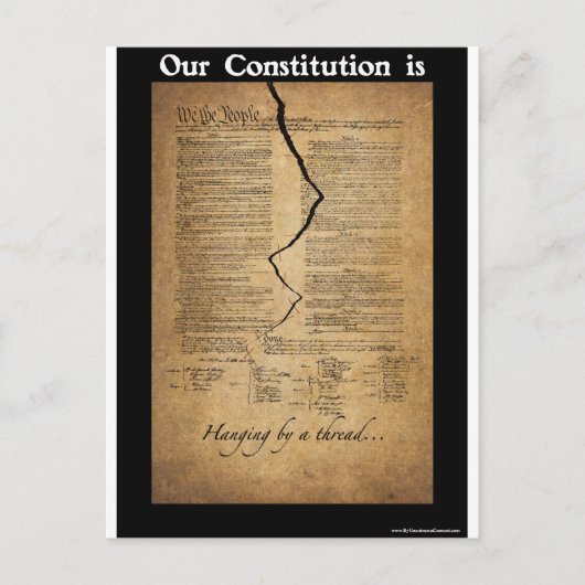 はぶら下がったねじ ポストカード (正面)